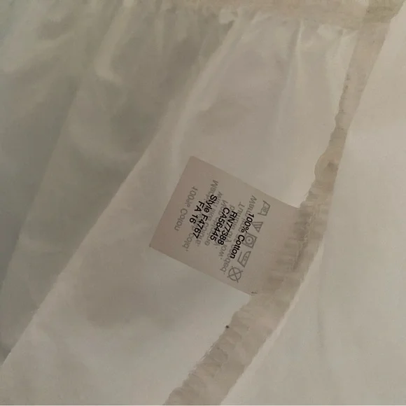 White Button-Up Blouse - Picture 6 of 6